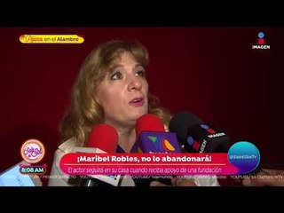 ¡Maribel Robles sin deudas por cuidados de Rogelio Guerra! |Sale el Sol