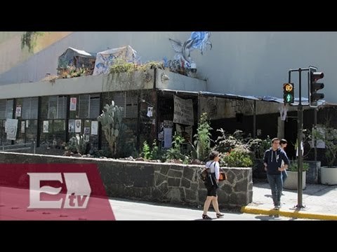 Estudiantes de la UNAM exigen devolución del Auditorio Justo Sierra / Ingrid Barrera