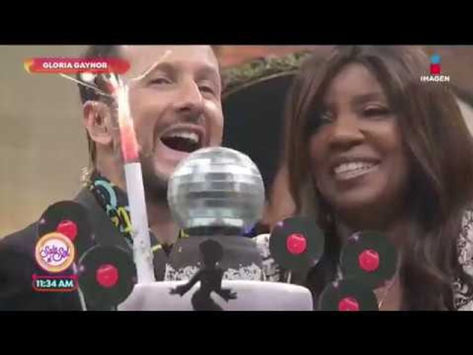 ¡Así fue la visita de Gloria Gaynor a Sale el Sol! | Sale el Sol