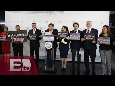 Senadores del PRD proponen campaña contra Trump / Francisco Zea