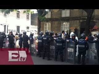 Desalojan en Santa María la Ribera a familias de un predio por falta de pago/ Paola Virrueta