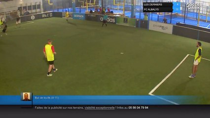 But de toufik (4-11) - LES DERNIERS Vs FC ALBALYS - 04/10/18 21:30 - 7 - Ligue JEUDI - OCTOBRE 2018