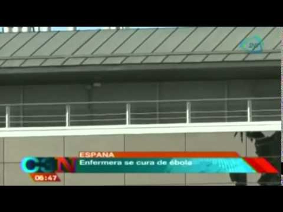 Enfermera española se cura de ébola / Se cura la enfermera contagiada de ébola en España