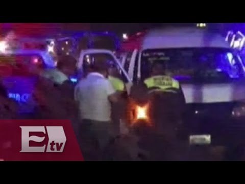 Matan a dos personas en asalto a transporte público en Ecatepec, Edomex/ Vianey Esquinca