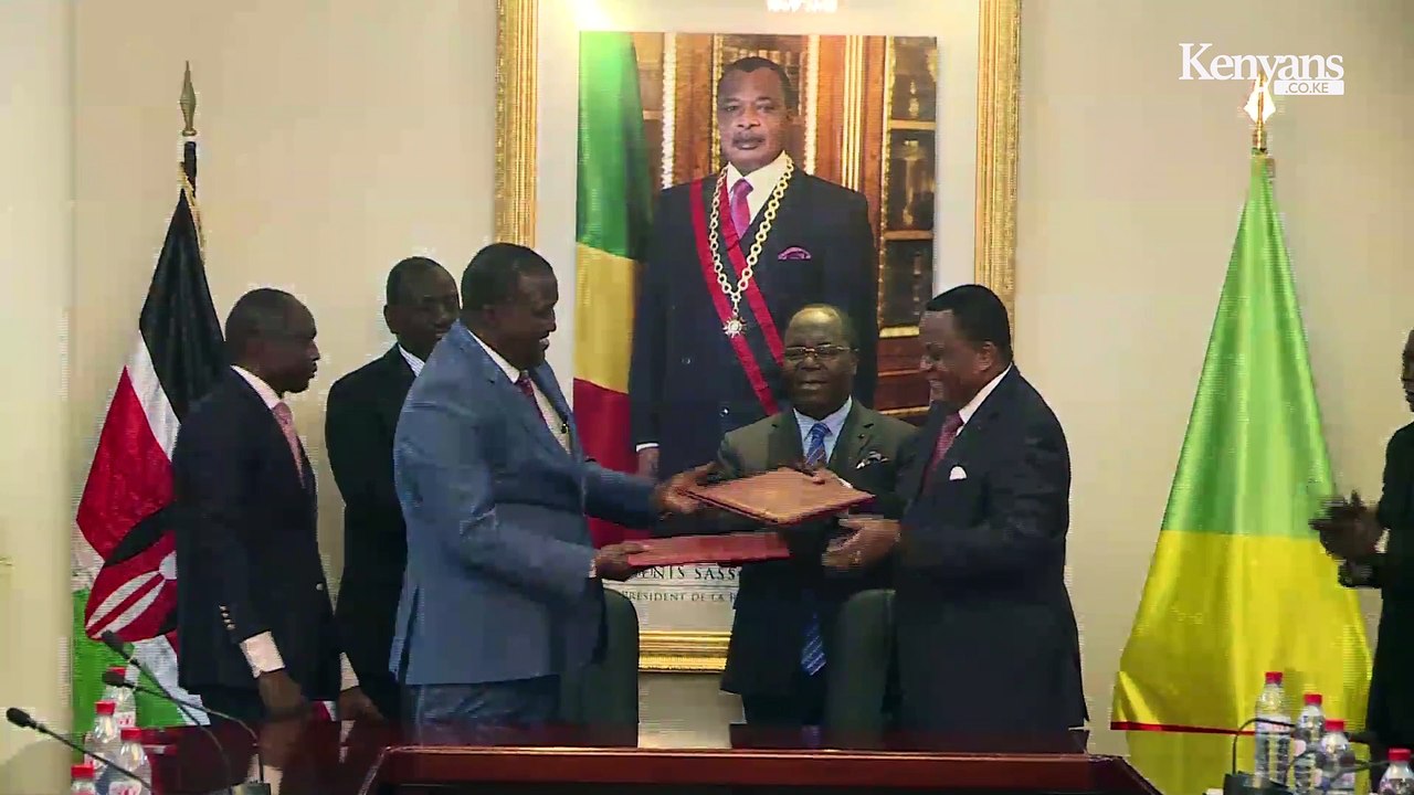 Deputy President William Ruto in Congo (Brazzaville)