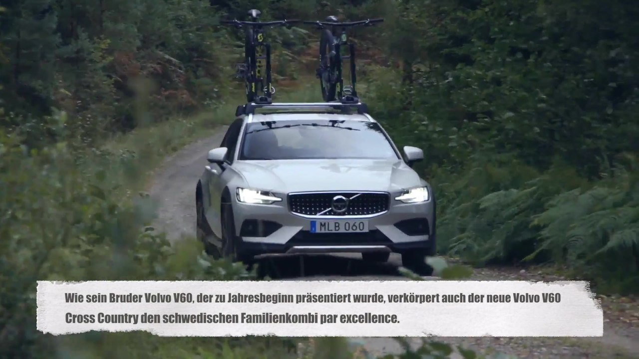 Neuer Volvo V60 Cross Country - Familienkombi, der auch Abenteuer kann