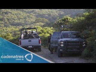 Autoridades siguen buscando a los normalistas por todo Guerrero