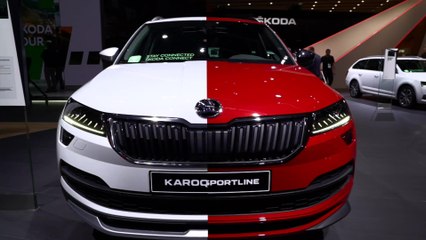 Skoda KAROQ SPORTLINE SCOUT Highlights at Paris 2018