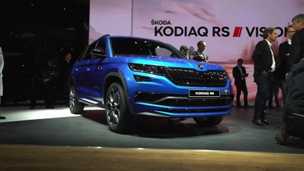 Skoda KODIAQ RS Highlights Paris 2018
