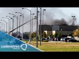 Cuatro muertos tras estrellarse avioneta en aeropuerto de Kansas, EU