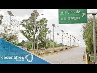 Esperan capitalinos apertura de puentes en Circuito Interior