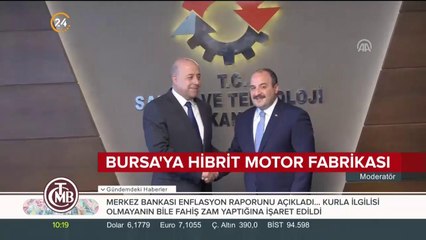 Bursa'ya hibrit motor fabrikası