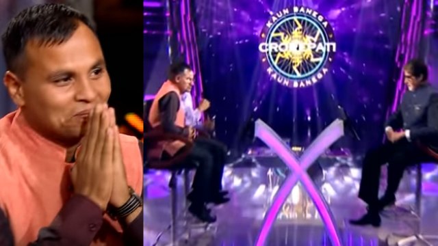 KBC 10: Mumbai Attack Saviour Praveen Teotia shares hot seat with Amitabh Bachchan | FilmiBeat