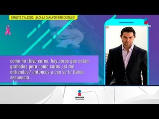 Ernesto D' Alessio da la cara por Irán Castillo | De Primera Mano