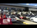 Intenso flujo en caseta México-Cuernavaca por salida de vacacionistas/ Atalo Mata