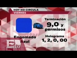15 de abril de 2016: Autos con engomado azul y permisos no circulan/ Yazmín Jalil
