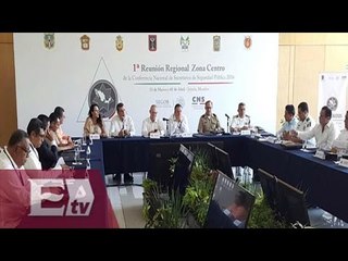 Secretarios de seguridad de la zona centro se reúnen en Morelos / Carlos Quiroz