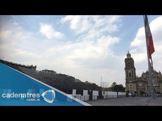 Cancelado desfile del 20 de noviembre en el Zócalo capitalino