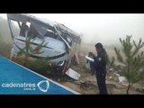 Ocho muertos en un accidente de autobús en Oaxaca