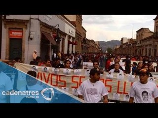 Padres de desaparecidos llegan a Morelia