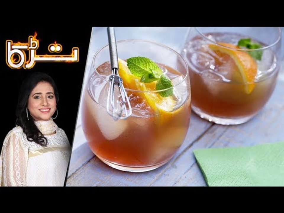 Peach Tea Punch Recipe by Chef Rida Aftab 1 May 2018