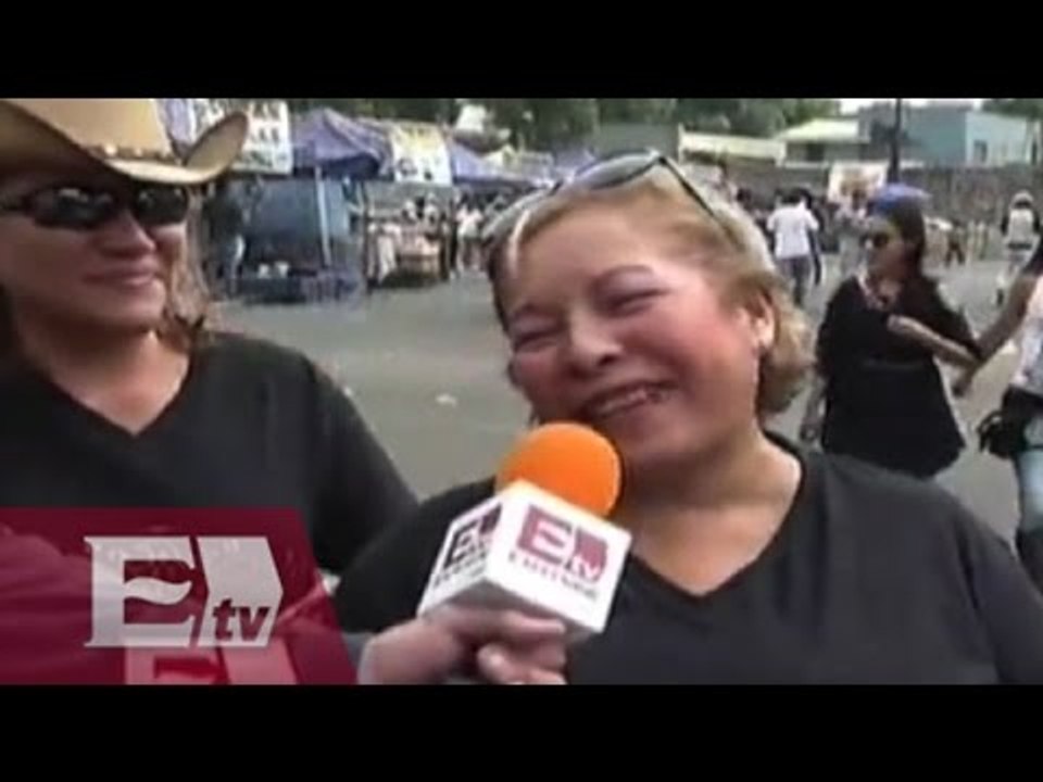 Capitalinos asisten al estadio Azteca para la despedida de Vicente Fernández/ Kimberly Armengol