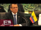 Vicepresidente de Ecuador informa sobre los daños tras sismo / Ricardo Salas