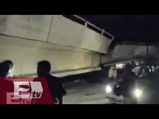 Puente se desploma por intenso sismo en Ecuador / Paola Barquet
