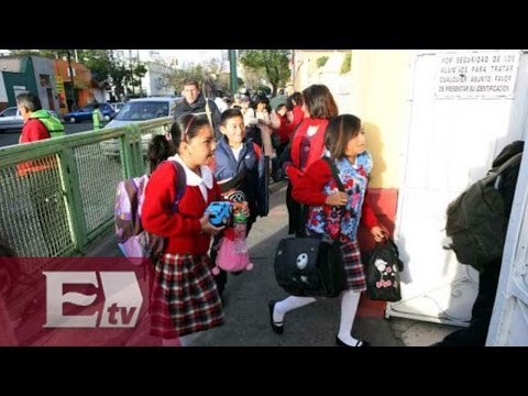 Más de 25 millones de alumnos regresan a clases en el Valle de México / Yuriria Sierra