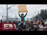 Refugiados en Idomeni exigen apetura de frontera entre Grecia y Macedonia / Ingrid Barrera