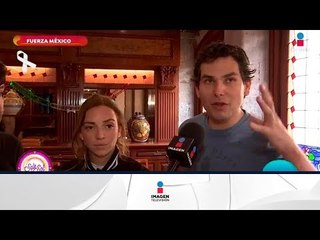 Alan Estrada y Regina Blandón promueven México | Sale el Sol