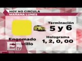 ¿Qué autos no circularán el lunes 11 de abril? / Ricardo Salas