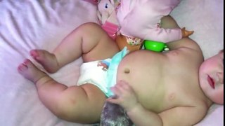 LOOK AT THOSE CHEEKS! Cutest Chubby Baby   Funny Babies Videos Compilation