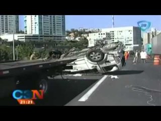 Impresionante accidente automovilístico deja una persona muerta en Santa Fe