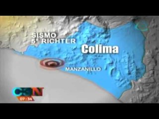 Sismo de 5 grados sacude Colima hoy 27 de noviembre