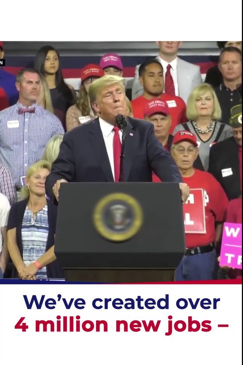 Magic wand.....Donald J. Trump