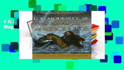 F.R.E.E [D.O.W.N.L.O.A.D] The Magic of Recluce [E.B.O.O.K]