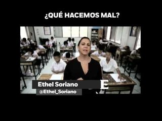 Descargar video: ‘Lo que hagamos por nuestros hijos, es como serán los adultos de mañana’, opinión de Ethel Soriano