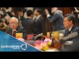 El presidente Peña Nieto pide en la Cumbre APEC invertir en México