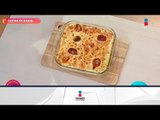 ¡Canelones con requesón y espinaca para el fin de semana! | Sale el Sol