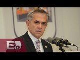 Mancera asegura que en CDMX no operan cárteles delincuenciales / Vianey Esquinca