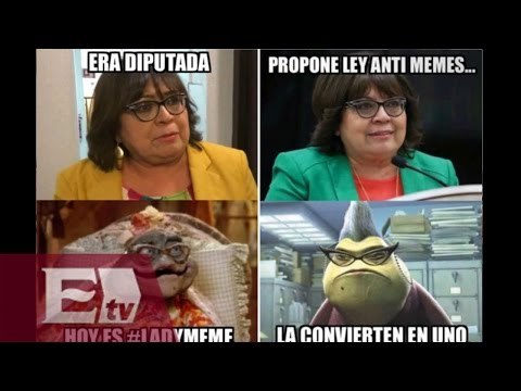 Diputada del PRI propone penalizar difusión de Memes, internet la bombardea / Yuriria Sierra