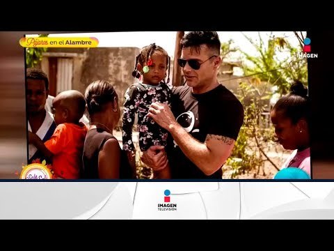 ¡Ricky Martin continúa con la ayuda a Puerto Rico! | Sale el Sol
