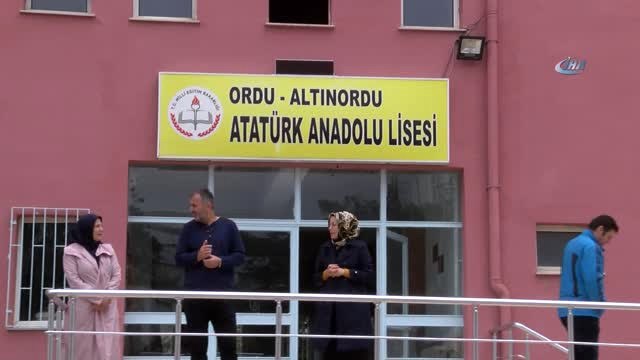 Ordu'da Okulun İstinat Duvarı Çöktü