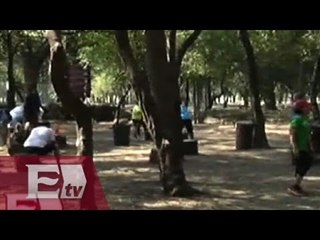 Capitalinos se ejercitan pese a malas condiciones ambientales/ Hiram Hurtado