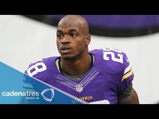 Adrian Peterson no jugará el resto de la temporada 2014 de la NFL