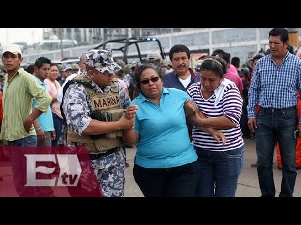 Explosión en Coatzacoalcos: Familiares buscan desesperadamente a sus seres queridos/ Vianey Esquinca