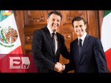 México e Italia formalizan inversiones entre ambas naciones/ Vianey Esquinca