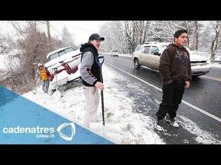 Helada en EU deja ocho muertos