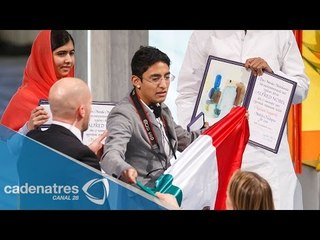 Conoce al mexicano que interrumpió en la entrega de los Premios Nobel